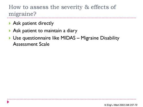 Migraine And It's Management