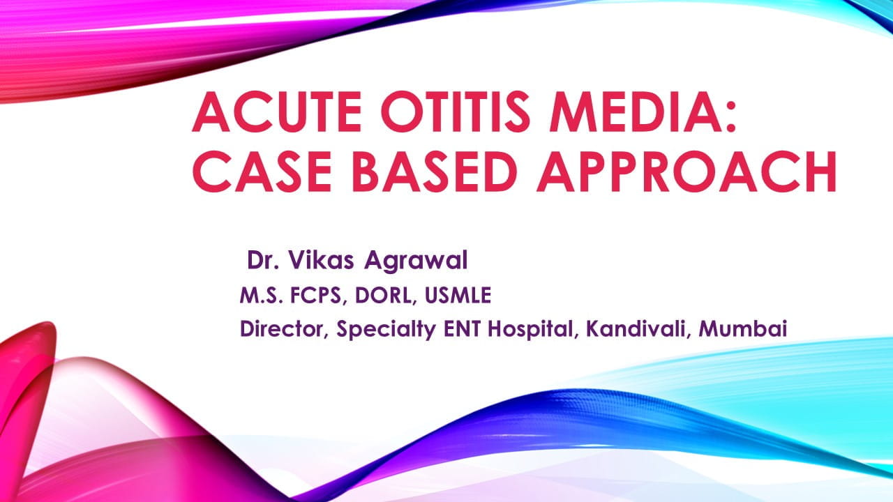 case study on otitis media slideshare